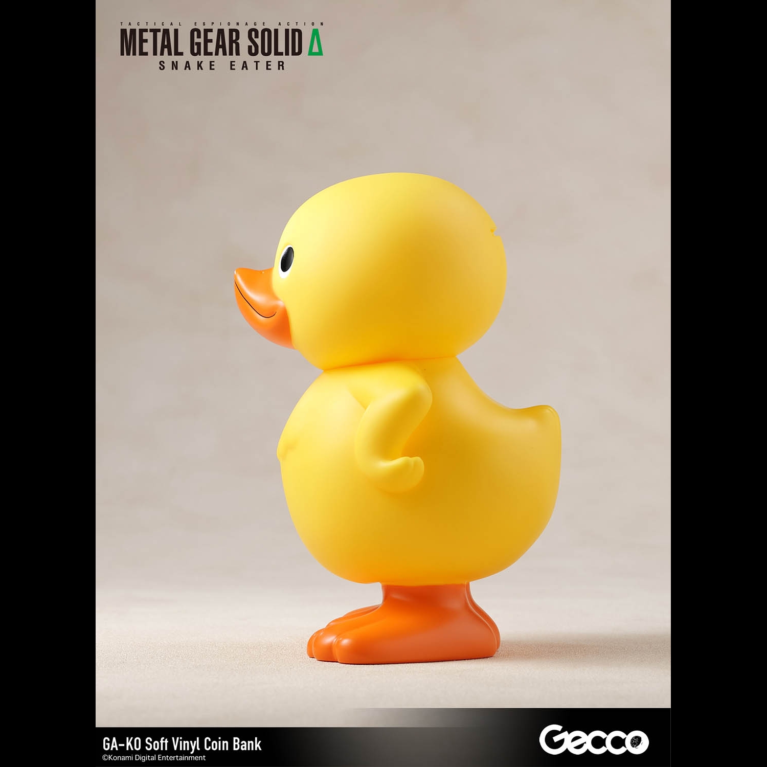 METAL GEAR SOLID Δ: SNAKE EATER, GA-KO Soft Vinyl Coin Bank